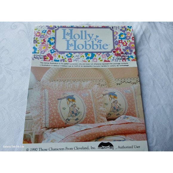 Vintage New in package Holly Hobbie standard pillowcase cotton polyester 1990 - Picture 3 of 7